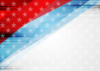 Grunge concept USA flag abstract background