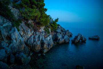 Canvas Print - Beautiful landscape at the sea