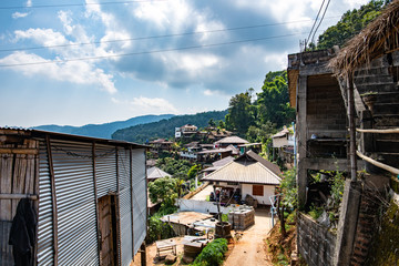 Pha Hi village on the mountain