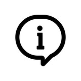 About Icon Stock-Vektorgrafik | Adobe Stock
