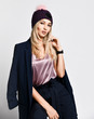 © FAB.1 - Portrait of beautiful business woman wearing hat