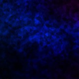 Fototapeta Konie - Dark BLUE vector background with triangles.