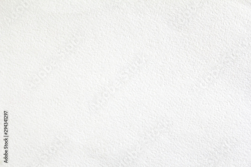 Cuadros en Lienzo White sheet of thick drawing paper with rough surface texture background