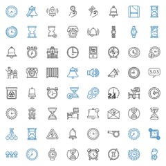 Sticker - alarm icons set