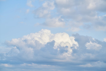 Beautiful clouds and beautiful sky