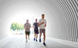 © Syda Productions - fitness, sport and healthy lifestyle concept - young men or male friends running outdoors