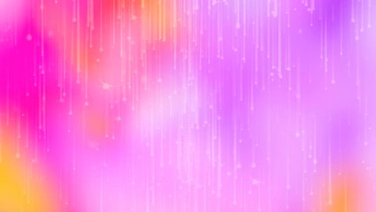 Wall Mural - abstract blur pink background with falling stars and sparks. looped animation.