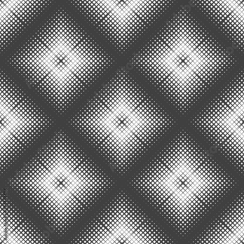 Abstract seamless geometric pattern. A fading array of many shapes.