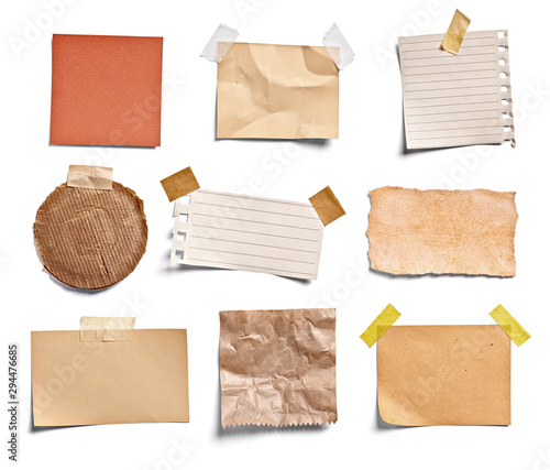 Cuadros en Lienzo note paper blank sign tag label