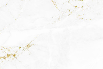 White gold marble texture pattern background with high resolution design for cover book or brochure, poster, wallpaper background or realistic business