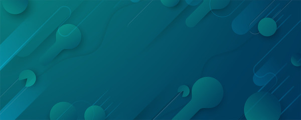 Wall Mural - Modern abstract background in liquid and fluid style. Trend design of the world. 3D illustration template for web banner, business presentation, homepage, landing page.