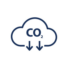 Co2 Emissions Vector Icon