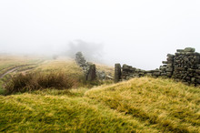 Ilkley Moor In The Autumn Fog