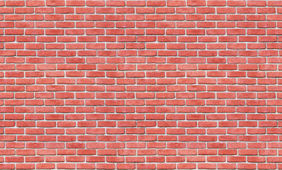 Wall Mural - seamless red brick wall pattern or texture