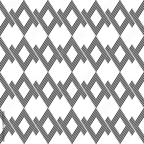 Seamless geometric pattern. Striped lines diagonal texture.