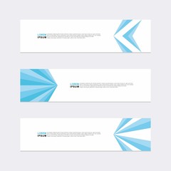 Wall Mural - modern vector banner web background abstract design template