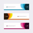 © Gariss - Modern vector banner web background abstract design template