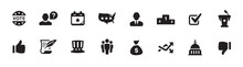 Politics, Government, And Voting Icon Set (vector Icons)