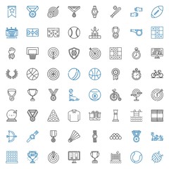 Sticker - competition icons set