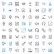 © NinjaStudio - audio icons set