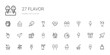 © NinjaStudio - flavor icons set