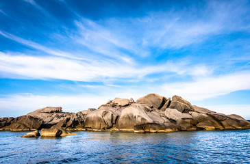 island lavezzi near corsica