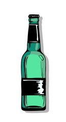 Poster - illustration of Beer bottle