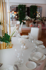 elegant table setting wedding decoration ideas