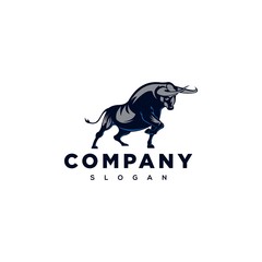 Wall Mural - bull logo design