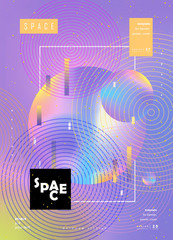 Wall Mural - science fiction, futuristic abstract poster 