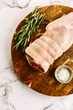 © Helen Rushbrook/Stocksy - Part-boned leg of Welsh lamb ready for roasting