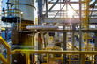 © Cavan Images - Refinery structure during early morning light