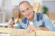 © auremar - mature man working in the workshop