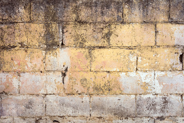 Texture of an old urban wall