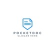 © pixeqa - Simple logo design or documents with pockets