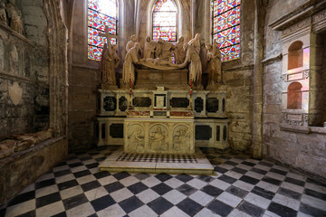 Wall Mural -  Interior of  Saint Trophime Cathedral in Arles, France. Bouches-du-Rhone,  France