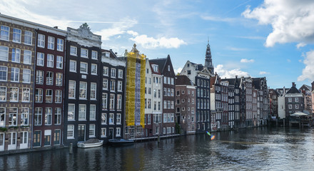 Canals of the Amsterdam city