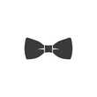 vector bow tie icon on white background