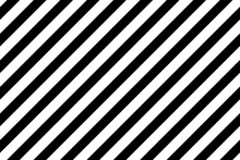 Black And White Pattern Line Parallel Monochrome For Stylized Texture Background Design, Vector Illustration