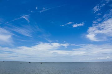 Sky with clouds for the background