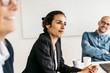 © FOLIO - Businesswoman during meeting