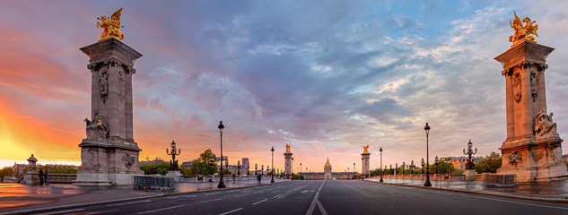 Canvas Print - Pont Alexandre 3