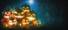 Halloween Pumpkin Head Jack Lantern