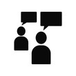 © WIWITTONO - bubble speak icon trendy flat design