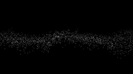 Empty copy space with abstract background motion transformation of dots flow swirls wave with of future innovation technology digital business with decentralize communication connection concept