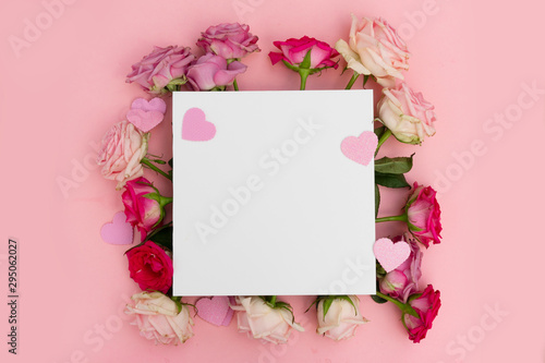 bouquet of fresh roses