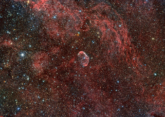 Wall Mural - crescent nebula ngc 6888