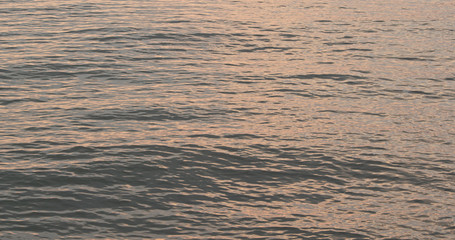 Poster - Sunset sea ocean in the evening