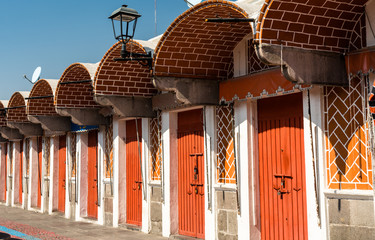 Mexican craft market El Parian in Puebla