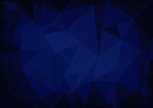 Pattern Vector Triangle Blue Abstract